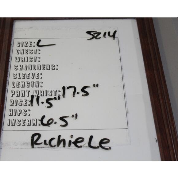 Richie Le Collection cargo shorts Men's size Large Biege - Picture 5 of 5